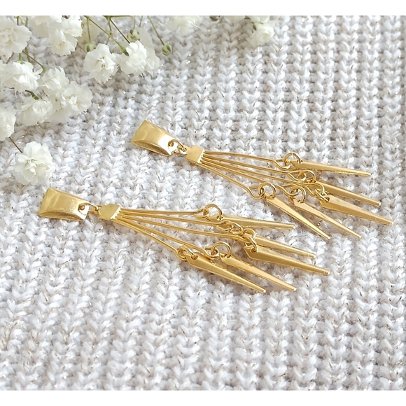 Cracco Jewelry New Gold Dangle Earrings Poshmark